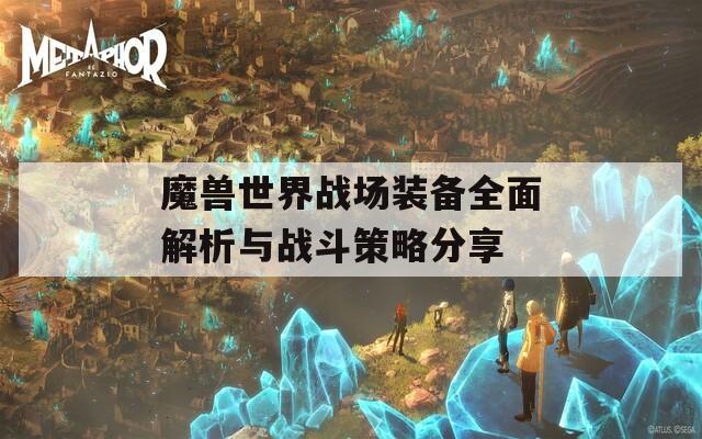 魔兽世界战场装备全面解析与战斗策略分享