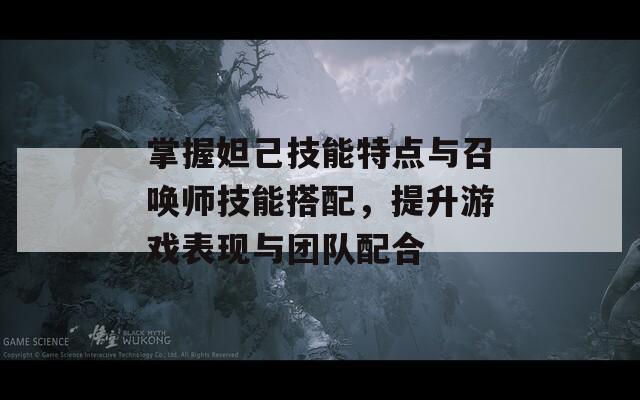 掌握妲己技能特点与召唤师技能搭配，提升游戏表现与团队配合