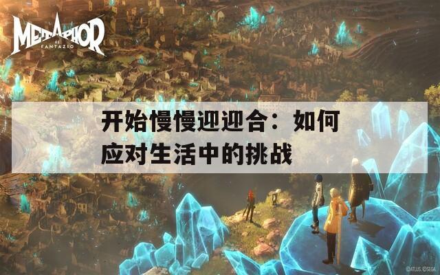 开始慢慢迎迎合：如何应对生活中的挑战