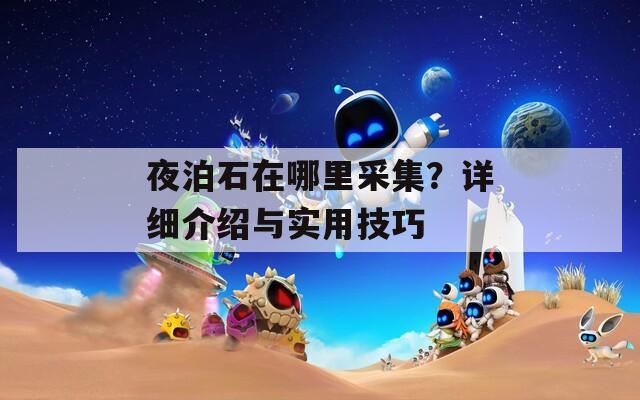 夜泊石在哪里采集？详细介绍与实用技巧