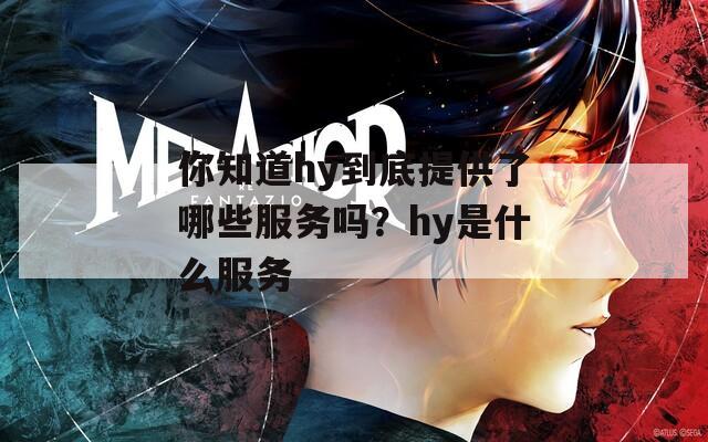 你知道hy到底提供了哪些服务吗？hy是什么服务