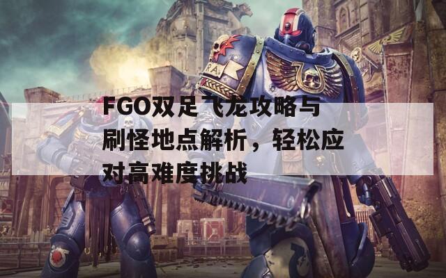 FGO双足飞龙攻略与刷怪地点解析，轻松应对高难度挑战