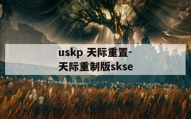 uskp 天际重置-天际重制版skse